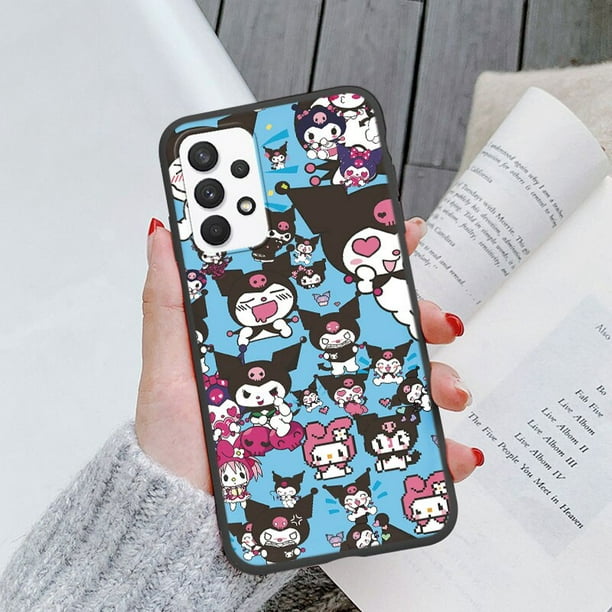 Para Samsung Galaxy A32 4G A 32 M32 5G Funda de silicona para teléfono Linda divertida Sanrio Kuromi Melody Cartoon Coque Funda suave para GalaxyA32 xuanjing unisex
