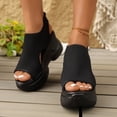 thumbnail image 2 of DAFEI Breathable Fish Head Beach Shoes Korean Version Of The Bottom Solid Color Footwear Fashion Versatile Sandals Female, 2 of 7