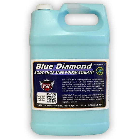 Detail King Blue Diamond Body Shop Safe Polish Sealant Gallon
