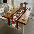 thumbnail image 2 of Corredor de Mesa NavideñO a Cuadros de Cuadros Rojos y Negros de , 72 Pulgadas de , DecoracióN de Mesa NavideñA de Invierno de Temporada, 2 of 5