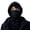 Black, variant on Winter Cycling Face Guard Neck Gaiter Breathable Thick Warm Windproof Outdoor Skiing Motorcycle Bandana Balaclava Hat Neck Scarf Face Shield