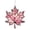 Pink*3, variant on 9 Piece Maple Leaf Suncatcher Window Decorations, 3.14 Inch Acrylic Fall Leaf Pendants with Hanging Cord for Autumn, Thanksgiving, Wall, Door and Home Decor