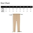 thumbnail image 2 of Girls' Value Pack Solid Cotton Ankle Leggings (Pack of 3) - Sizes 2-16, 2 of 2