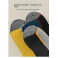thumbnail image 6 of Thickened Towel Bottom Sports Sweat Absorption, Deodorization And Anti-pilling Autumn And Winter Color Matching Luo Mouth Thick Rubber Band Men's Socks 2 Pairs, 6 of 9