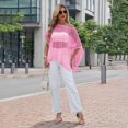 thumbnail image 2 of CXHEGBEJ Crochet Knit Shawl Wrap For Women Mesh Sheer Cape Poncho Off Shoulder Batwing Sleeve Pullover Top Capelets Asymmetrical Sweater Cover Up Beachwear Pink, 2 of 7