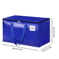 thumbnail image 5 of Bolsas para Mudanzas 90L Bolsas Embalaje para Almacenamiento Que Ahorran Espacio Suministros para Mudanzas (azul) 2 Uds., 5 of 5