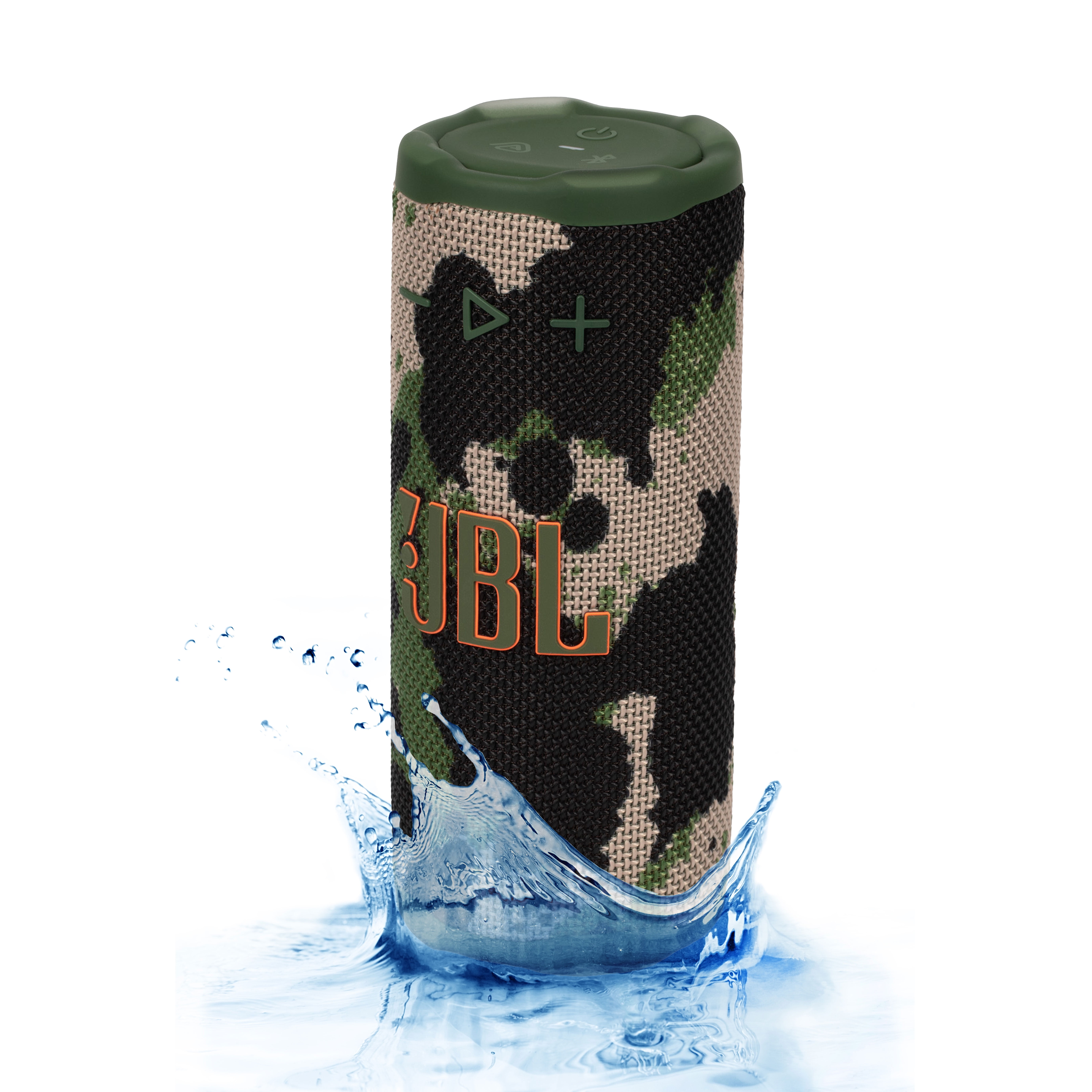 JBL Grip Portable Bluetooth Speaker Squad (JBLGRIPSQ) – IP68 Waterproof & Dustproof | Bluetooth 5.4 | AI Sound Boost | 14-Hour Battery | Includes Carrying Case & Cleaning Cloth