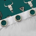 thumbnail image 4 of Feelyou Tribal Sheep Skeleton Blackout Curtains Set of 2 (52x84 Each) for Teen, Cactus Plant Botanical Window Curtains, Wsetern Cowboy Cowgirl Curtains and Drapes, Blackout Curtains Home Decor, 4 of 6