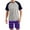 Purple A, variant on Enjoytime Men Short Sets Outfits Patchwork Crewneck Tops Casual Shorts Loungewear Comfy Plus Size Two Piece Set
