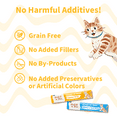 thumbnail image 6 of IFELLO Cat Treats, High-Meat High-Moisture Lickable Creamy Squeezable Puree, Variety Pack – Real Chicken & Seafood – Silky Creamy Purée with Vitamin E & Taurine – Grain-Free (15g Each | 12 Tubes), 6 of 7
