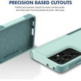 thumbnail image 6 of for Samsung Galaxy S21 Ultra Case: Dual Layer Protective Heavy Duty Cell Phone Cover Shockproof Rugged with Screen Protector - Military Protection Bumper Tough - Samsung Galaxy S21 Ultra 5G, Green, 6 of 16