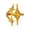 Gold, variant on Stylish Celestials Inspired Twinkling Alloy Rings Fashion Jewelry Pieces Ideal for Parties and Anniversary Gifts