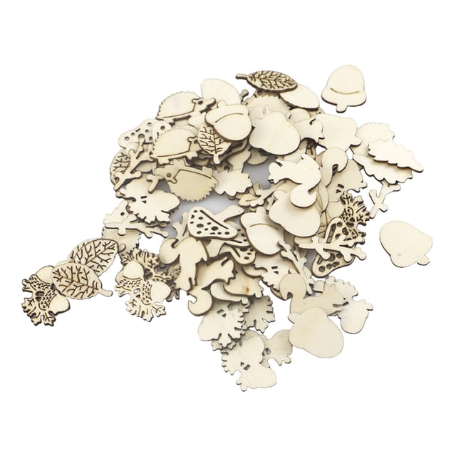 Billuyoard 200 piezas de rodajas de de animales, estilo Simple y delicado, accesorios para manualidades, piezas de artesanía, decoración de Artesanía Billuyoard HA012599-00