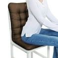 thumbnail image 4 of Hearth & Gear Chair Cushion Back And Cushion Of Chair With Fixed Strap Integrated Cushion Cushion Thick And Soft Cushion Suitable For Chairs Cars Terraces Gel Cushion for Wheelchair Support Cushion, 4 of 4