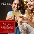 thumbnail image 4 of 12 Pack Plastic Champagne Flutes, 6.5 Oz Disposable Clear Plastic Toasting Glasses, Wedding Party Cocktail Mimosa Plastic Cups, 4 of 9