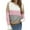 Pink, variant on Giftesty Sweaters for Women Plus Size Women's Long Sleeved V-neck Striped Pullover Knitted Top