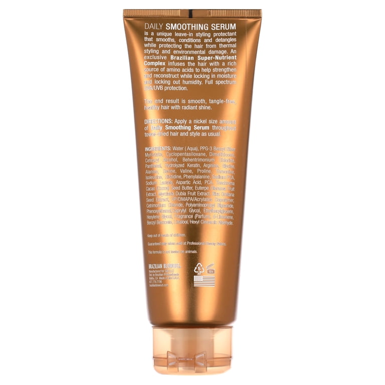 Brazilian Blowout Acai Daily Smoothing Serum, Ounce Instant