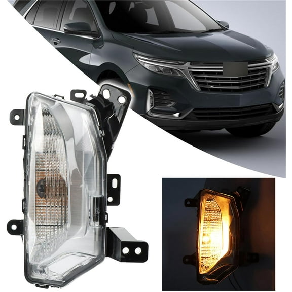 OTTULUR Right Passenger Side Assembly Replacement for Chevy Equinox 2022 2023 Halogen Front Turn Signal Light GM2531144