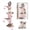 15mmThick pink, variant on Over Door Cat Shelf with 4 Levels, Climbing Perch with Scratching Post and Soft Mat