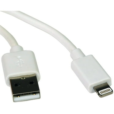 Tripp Lite Lightning USB Sync/Charge Cable for Universal White (M100-006-WH)