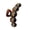 Milk coffee round, variant on Gradients Beaded Hair Women Geometric Acrylic Hair Clamp Jaw Clip Fashionable Daily Use Hair Accessories