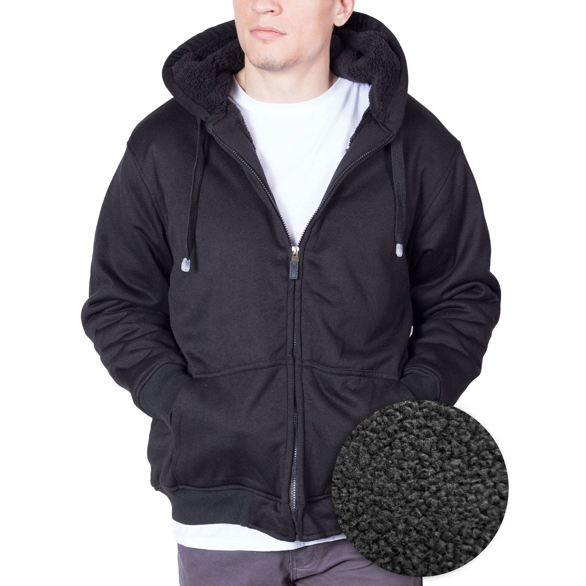 JC DISTRO Mens Raglan Hooded Unisex Zip-up Fleece Hoodie Jacket Big Size Upto 5XL