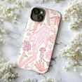 thumbnail image 5 of Whale Shark Ocean Phone Case, Cute Pink Coral Reef Jellyfish Aesthetic Protective Cover for iPhone 16 15 14 13 12 11 Pro Max Plus Mini, 5 of 6