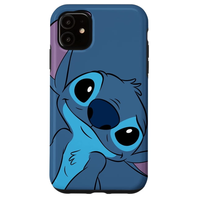 Funda de teléfono Disney Lilo and Stitch Cute Stitch Face para iPhone 11