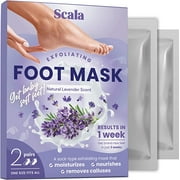 Best Foot Peels - Scala Foot Peel Mask Treatment (2 Pack) Dead Review 