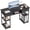 Black, variant on edx Small Desk with Drawers & Iron Hook, 32 Inch Computer Desk,White Vanity Desk with Storage Bag Modern Gaming Writing Desk Study Table for Home Office, White