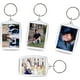 thumbnail image 2 of 25 llaveros de fotos, llavero de fotos transparente, llavero rectangular personalizado, llaveros acrílicos para insertar fotos, Halloween, Navidad, día de San Valentín (46 x 32 mm) ER, 2 of 5