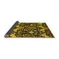 thumbnail image 2 of Ahgly Company Indoor Rectangle Abstract Yellow Modern Area Rugs, 2' x 4', 2 of 4