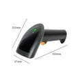 thumbnail image 4 of BWHS25L 1D/2D/QR Barcode Scanner with Foldable Stand - 3-in-1 Connectivity (2.4G Wireless, Bluetooth, Wired), 300 Scans/sec High-Speed Decoding, 2000mAh Battery, IP52 Protection, USB Cable Included, 4 of 7