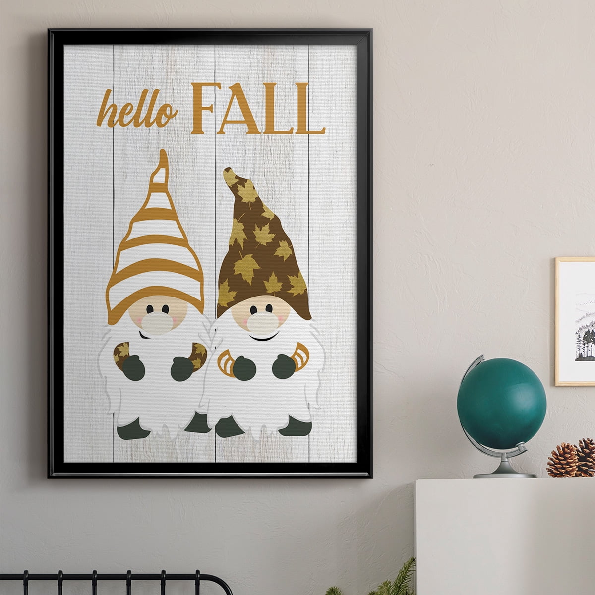 Harvest Gnomes Premium Classic Framed Print - Ready to Hang