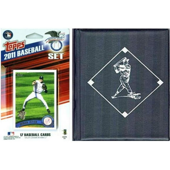 C & I Collectables 2011ALASTSC MLB American League Licensed 2011 Topps Team Set and Storage Album