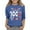 Blue, variant on Qingpeng 100 Days of School Shirt Girls Kindergarten Sweatshirts 100th Day of School Celebration Gifts Pullover Top