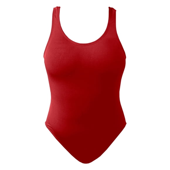 Traje de Baño Completo Op para Mujer con Tirantes Rojo Talla G