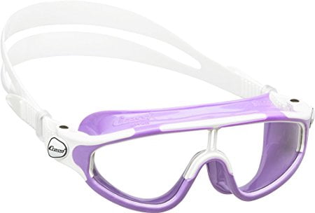 Cressi Swim Baloo Easy Adjustable Buckles Aged 2-7 Years Lilac Swimming Goggles 