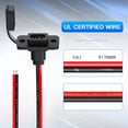 thumbnail image 4 of Cable SAE Electop rectangular resistente a la intemperie de 33,5 cm y 12 AWG, 4 of 9