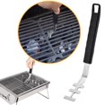 thumbnail image 2 of Spring Decor Piece Grill Grate Lifter Cooking Grid Lifter Stainless Grill Grate Grate Lifter Barbecue Grid Lifter with Plasti, 2 of 8