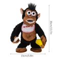 thumbnail image 3 of Toys Crying Eating Banana Monkey Funny Children’s Toy for Interactive Play and, 3 of 8