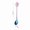 B, variant on Star Smiling Face Stainless Steel Mixing Spoon - Cute 5-Point Star Coffee Dessert Spoon for Baking, Stirring, and Serving