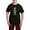 With Red Plaid Pant, variant on - Funny Nutcracker Men's Dark Pajamas - Men's Dark Loose Fit Cotton Pajama Set
