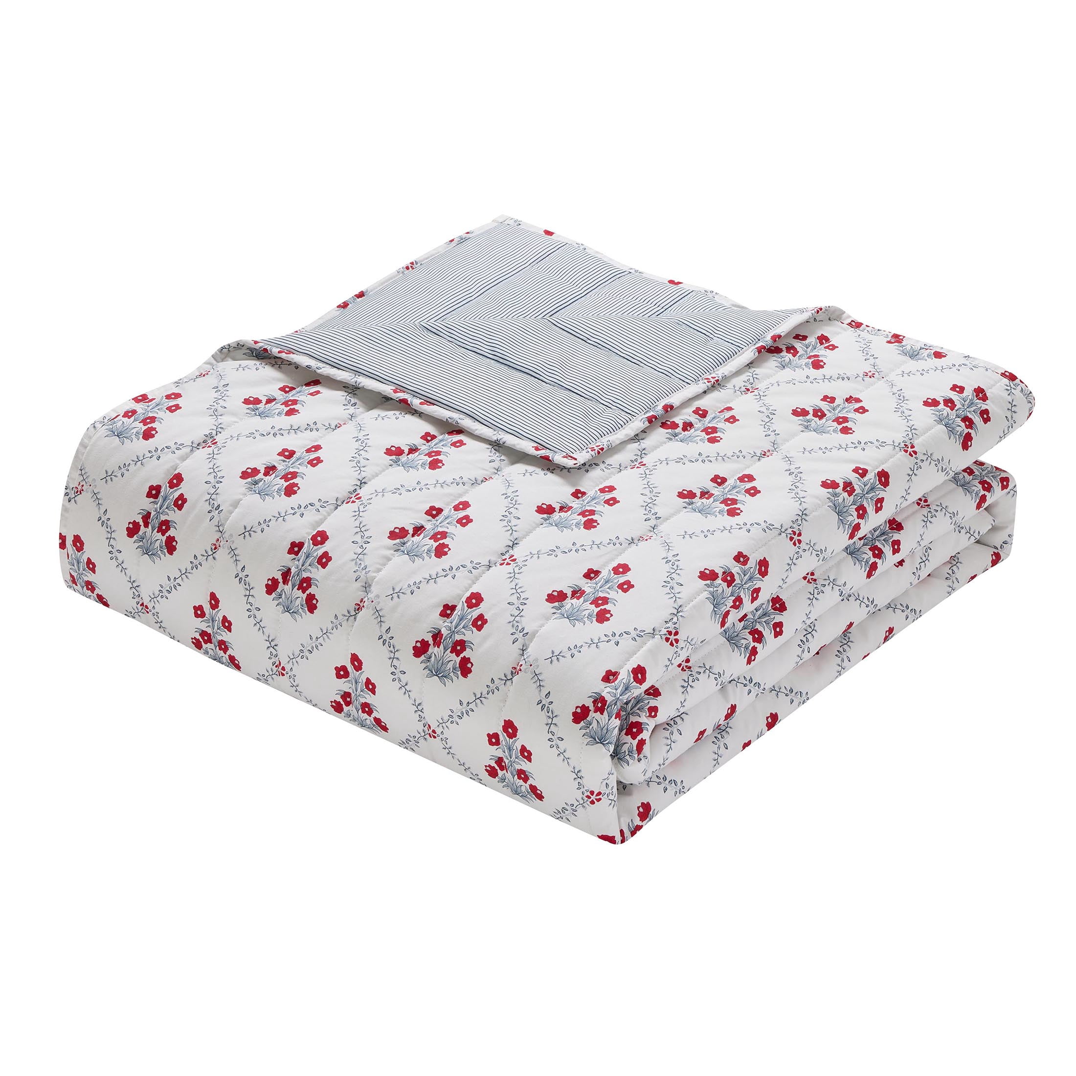 My Texas House Multicolor Trellis 3-Piece Adult Quilt Set, King