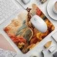 thumbnail image 2 of Kangaroo Non-Slip Rubber Bottom Printed Gaming Mouse Pad Mouse Mat - Square 8.3x9.8 Inch, Suitable for Office and Gaming., 2 of 6