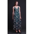 thumbnail image 4 of Bimba Robe Longue Chic à Imprimé Floral pour Femme, Style Bohème, Maxi d'Été, Tenue de Plage - Petit, 4 of 6