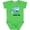 Apple Green, variant on Inktastic My Great Uncle Loves Me with Cute Sharks Boys or Girls Baby Bodysuit