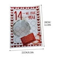 thumbnail image 2 of Vikakiooze Home Decor Under $5, Valentine Scratch Off Print Valentine's Day Scratch I Love You 14 Things Options Custom DIY Gift Scratcher, 2 of 2