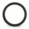 thumbnail image 2 of Titanium Striped 8mm Black IP-plated Brushed/Polished Band, 2 of 11