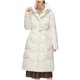 thumbnail image 2 of Parkas de manga larga para mujer, abrigo con capucha y costura ondulada para otoño e invierno, abrigo hasta la rodilla de longitud media, abrigo de manga larga para mujer, 2 of 7